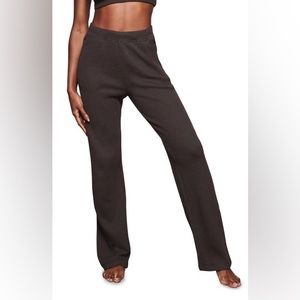 ▫️Skims▫️ Waffle Knit Loose Pants Dark Chocolate